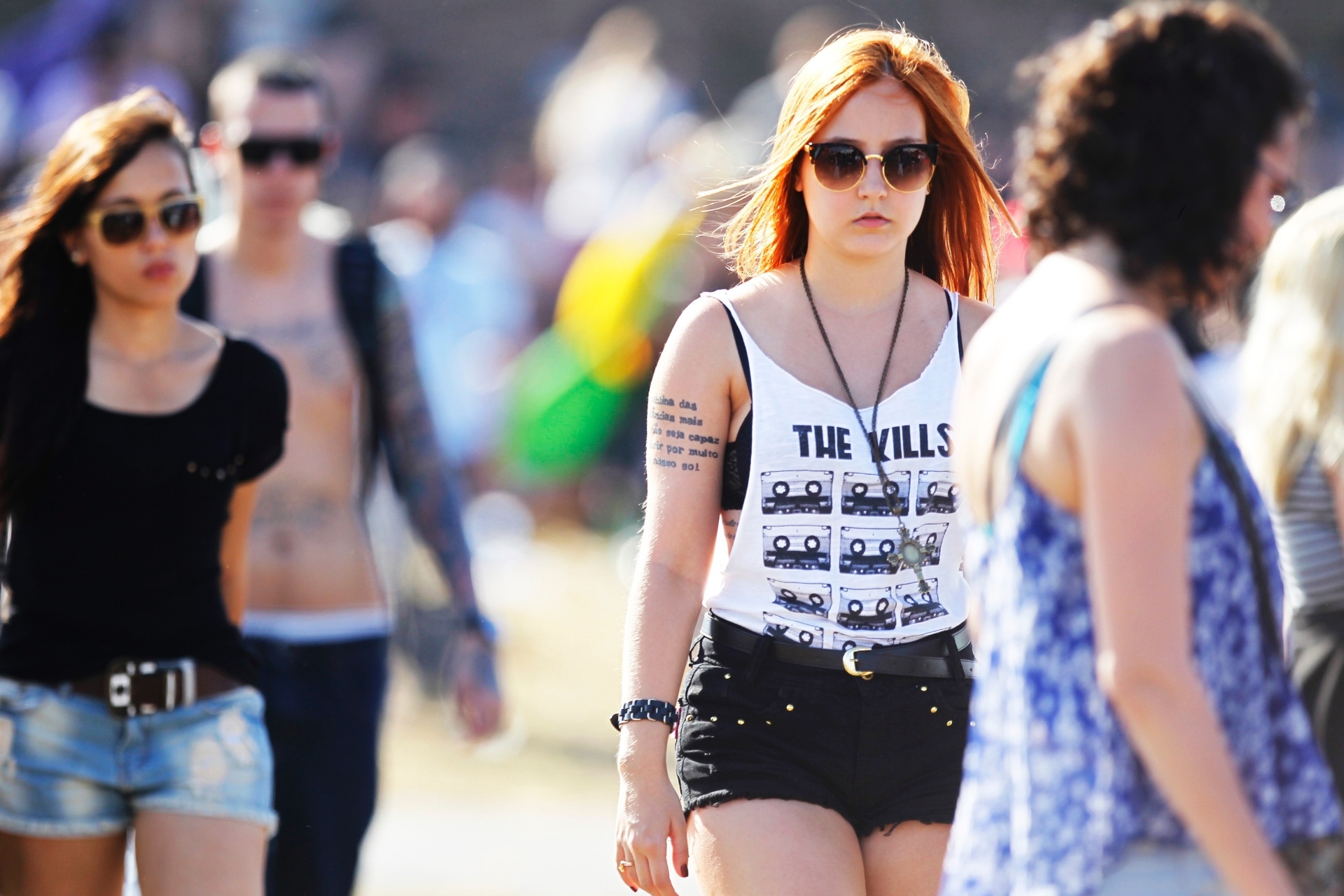 06.abr.2014 - Público curte o segundo dia do Festival Lollapalooza 2014 no Autódromo de Interlagos, em São Paulo - Reinaldo Canato/UOL