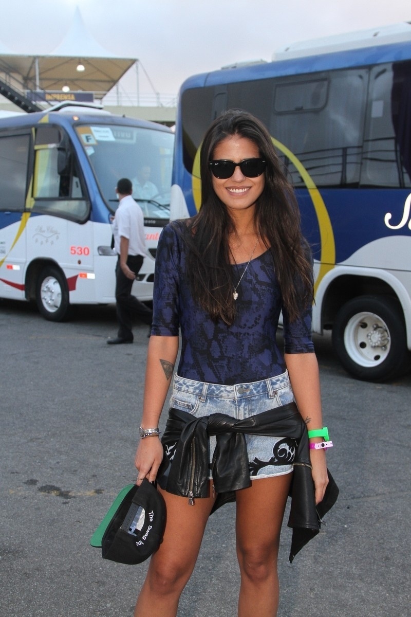 5.abr.2014 - Antonia Morais vai ao Lollapalooza 2014 no Autódromo de Interlagos, em São Paulo