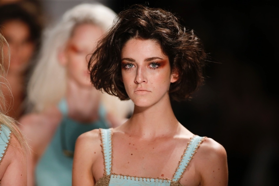 8.abr.2014 - Patricia Viera, Fashion Rio, verão 2015 - Alexandre Schneider/UOL