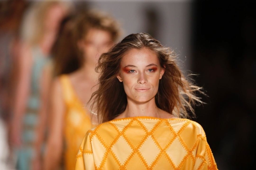 8.abr.2014 - Patricia Viera, Fashion Rio, verão 2015 - Alexandre Schneider/UOL