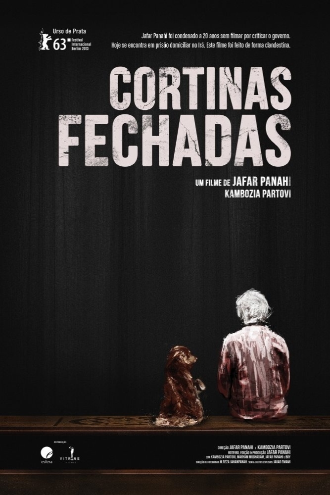 Cena do filme "Cortinas Fechadas", de Jafar Panahi - Divulgação
