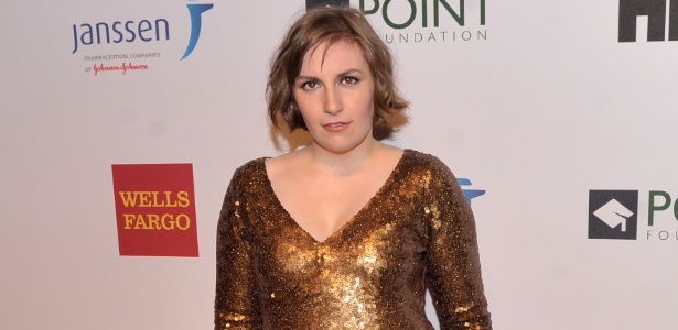 Lena Dunham comparece a evento da Point Foundation em Nova York