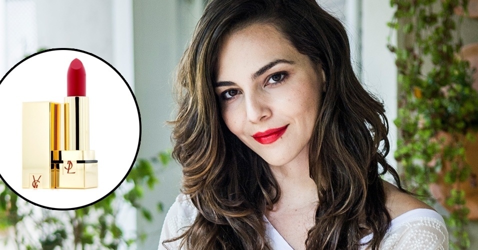 Tainá Müller (Marina) - "Em Família" - batom - TV Globo/ Divulgação