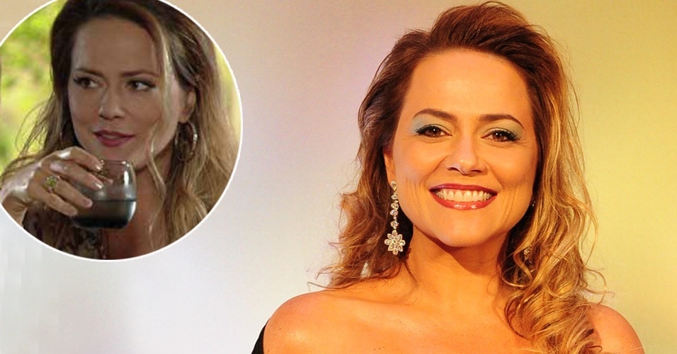 Viviane Pasmanter (Shirley) - "Em Família" - esmalte - TV Globo/ Divulgação