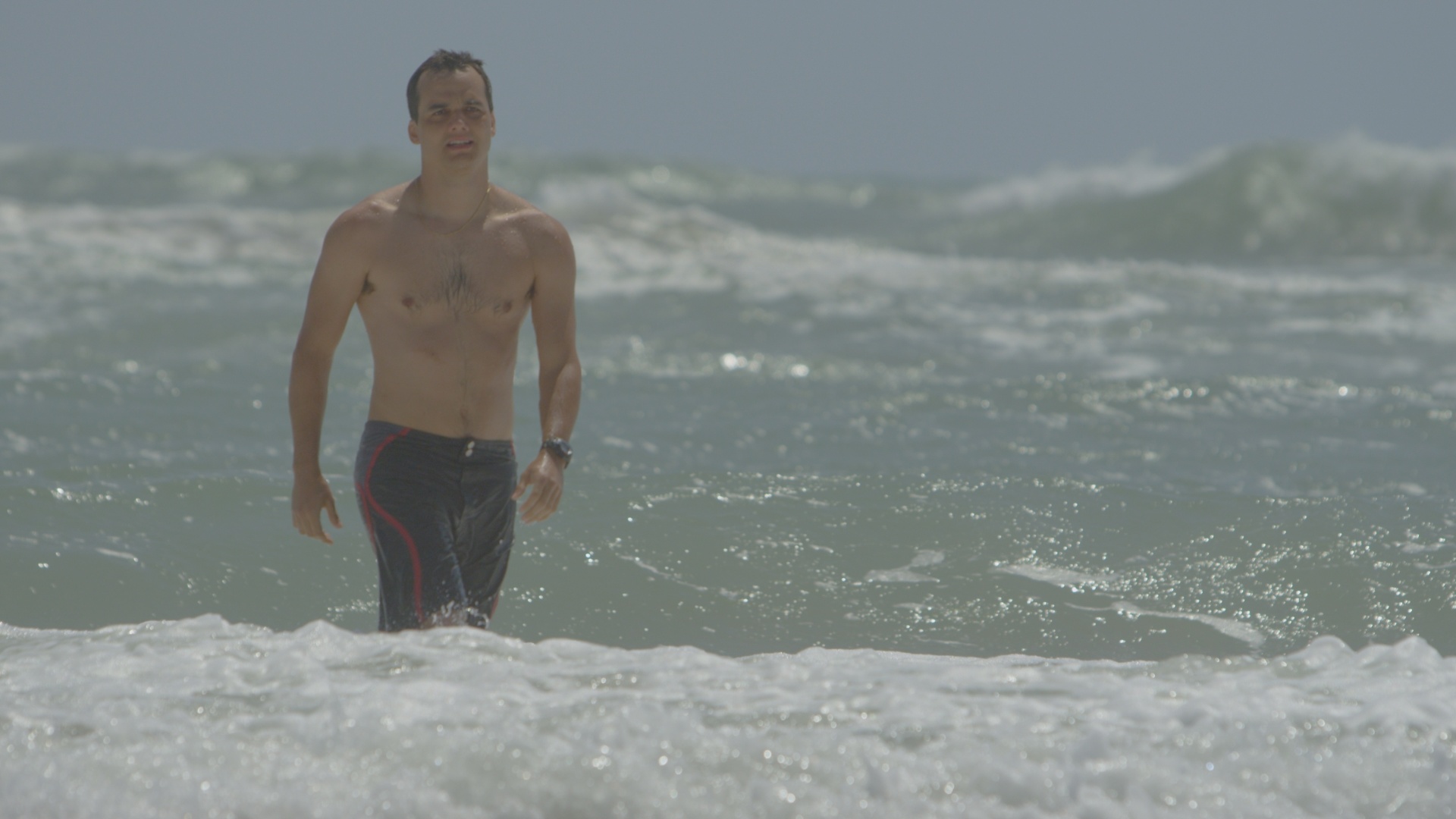 Wagner Moura em cena de "Praia do Futuro", de Karim Aïnouz - Divulgação