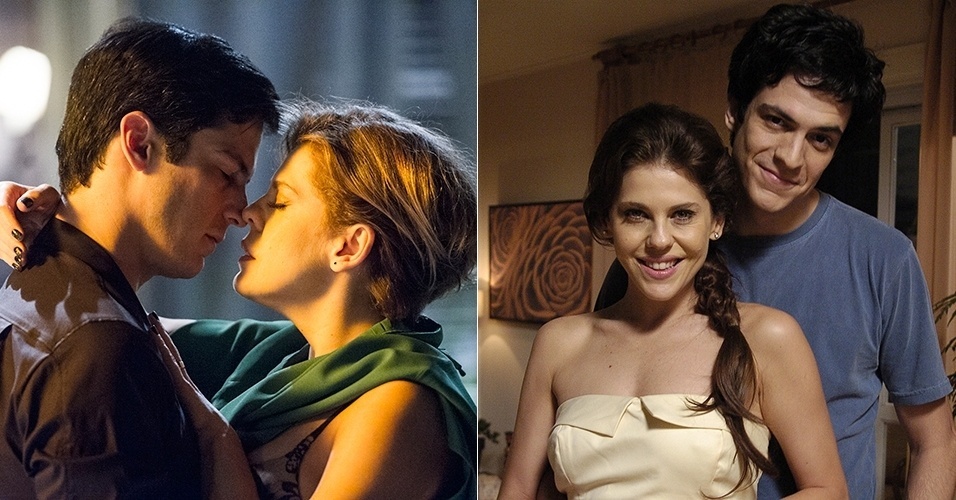 Destaques de "Amor à Vida", Mateus Solano e Bárbara Paz já haviam protagonizado momentos românticos em "Viver a Vida" (2009)