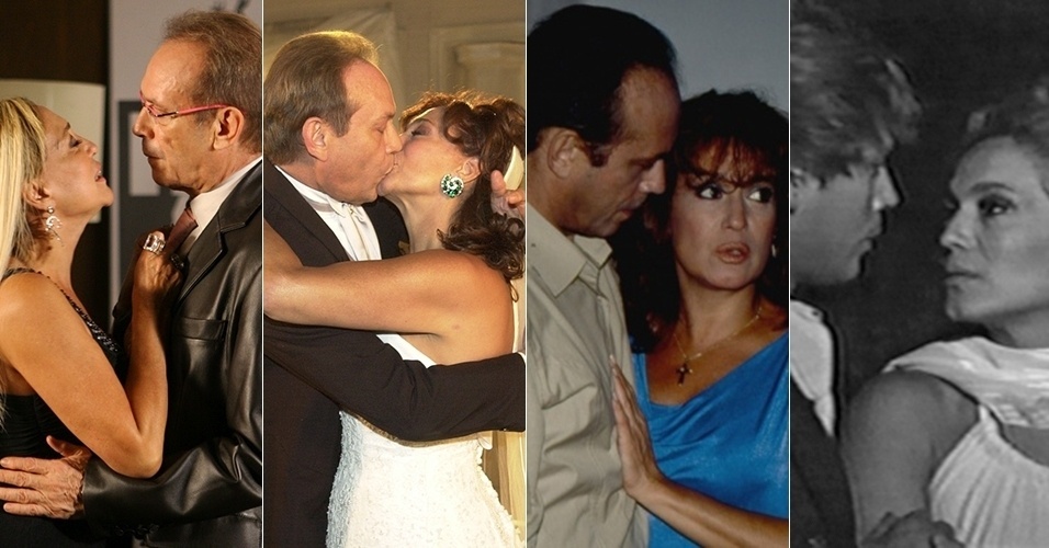 Susana Vieira e o ator José Wilker já contracenaram como par romântico quatro vezes, nas novelas "Duas Caras" (2007), "Senhora do Destino" (2004), "A Próxima Vítima" (1995) e "Anjo Mau" (1976)