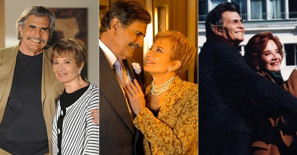 Tarcísio Meira e Glória Menezes foram pares românticos em treze novelas: "25499 Ocupado" (1963), "Irmãos Coragem" (1970), "Cavalo de Aço" (1973), "Espelho Mágico" (1977), "Guerra dos Sexos" (1983), "Torre de Babel" (1998), "Páginas da Vida" (2006), "A Favorita (2008)"