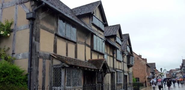 A fachada da casa onde nasceu Shakespeare, em Stratford Upon Avon - Laura Prado/UOL