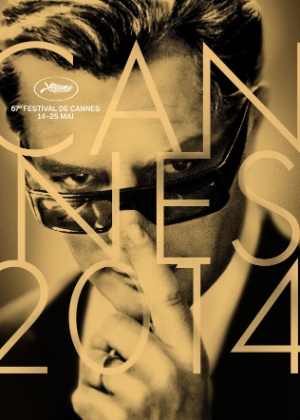 Cartaz da 67º Festival de Cannes traz Marcello Mastroianni em "8?" - Divulgação/Festival de Cannes