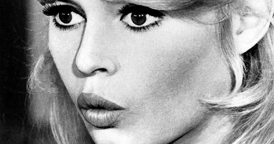 Nos anos 60 e 70, Brigitte Bardot era tida como uma das atrizes com a boca mais sensual
