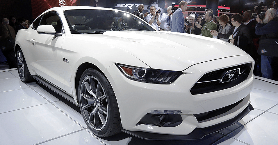 Ford Mustang 50 Year Limited Edition - Eric Thayer/Getty Images/AFP
