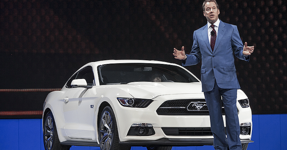 Ford Mustang 50 Year Limited Edition - Eric Thayer/Getty Images/AFP