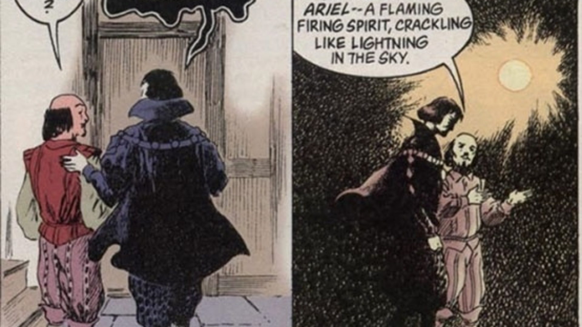 Imagem da HQ "Sandman" - Reprodução