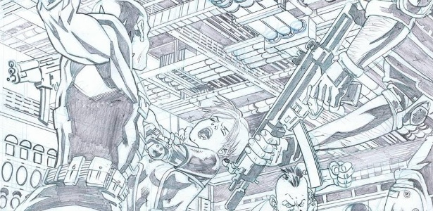Imagem da HQ "Pátria Armada" - Divulgação - Divulgação