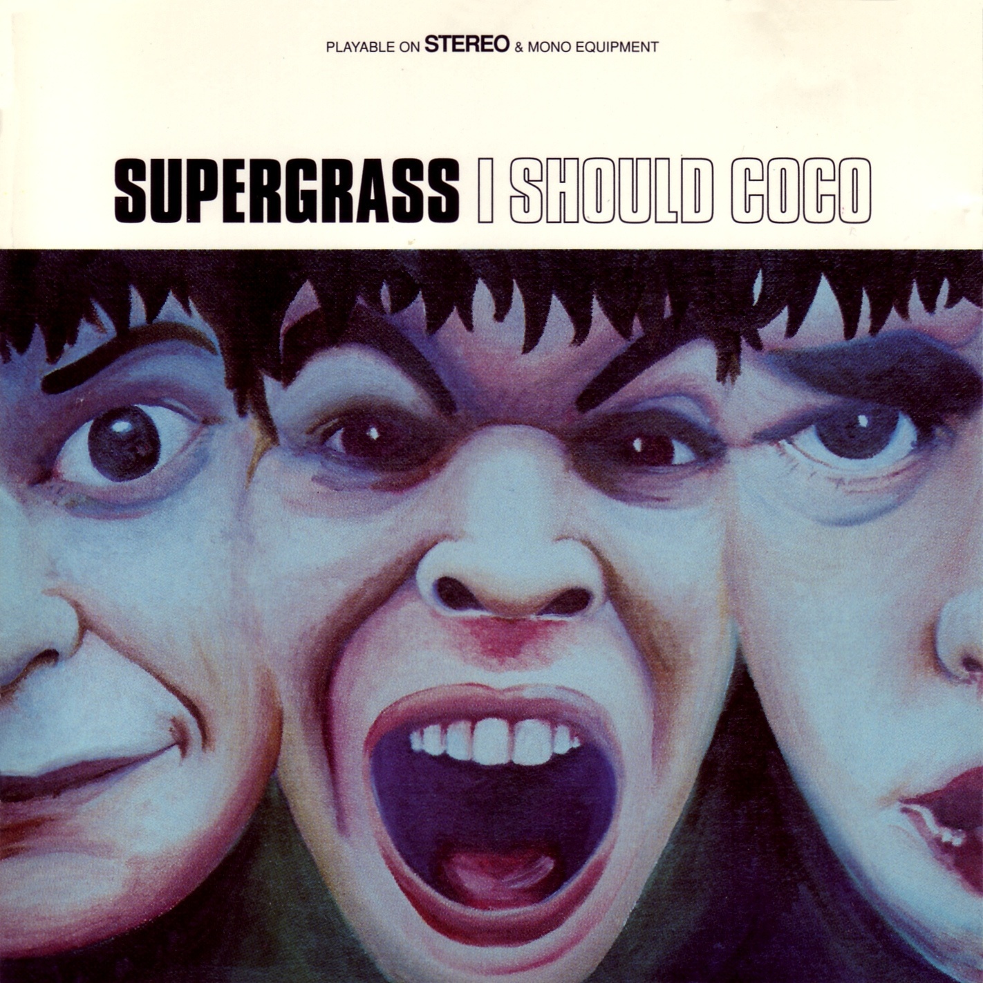 A capa de "I Should Coco", do Supergrass - Reprodução