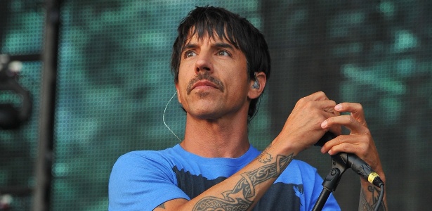 O vocalista do Red Hot Chili Peppers, Anthony Kiedis - Getty Images