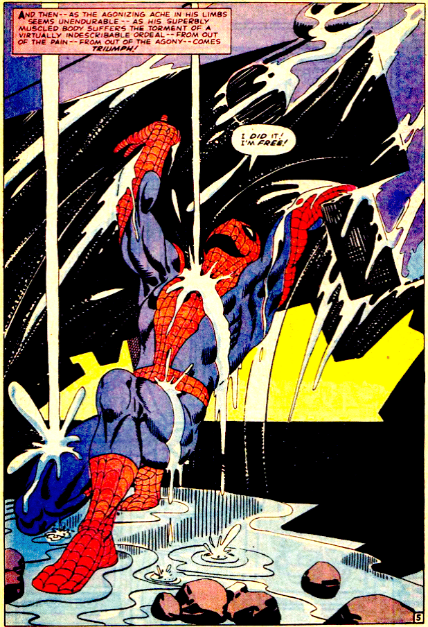 Quadrinho do Homem-Aranha - Reprodução