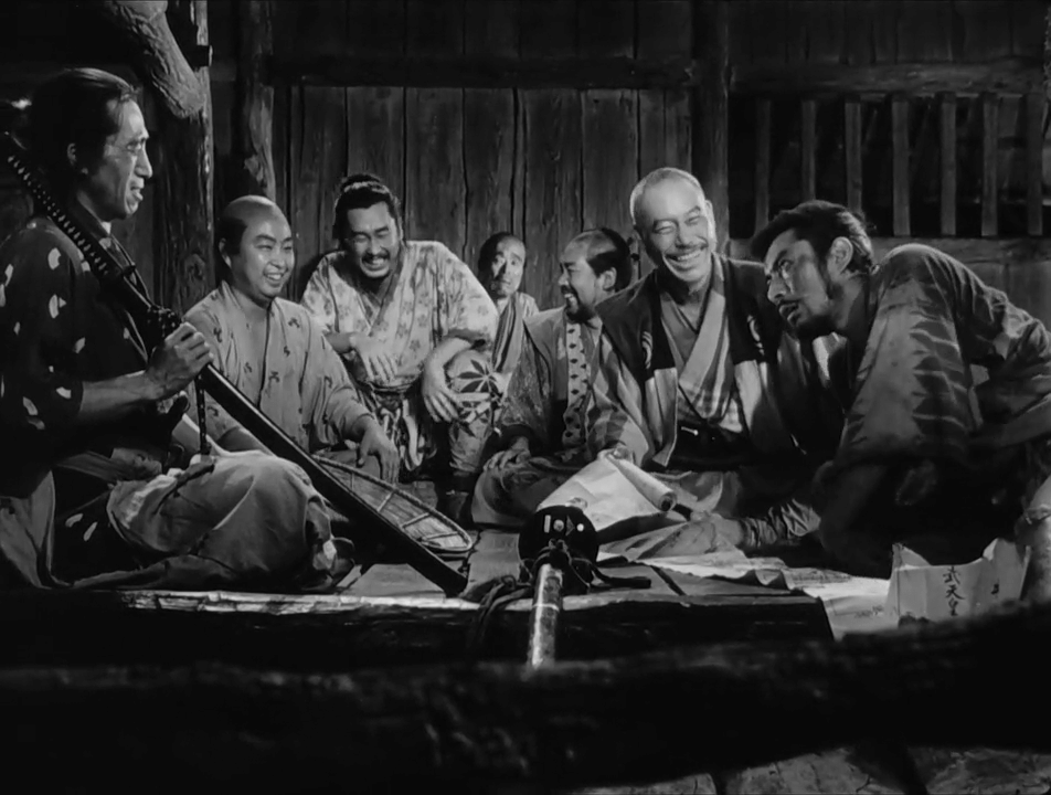 Cena de "Os Sete Samurais" - Divulgação