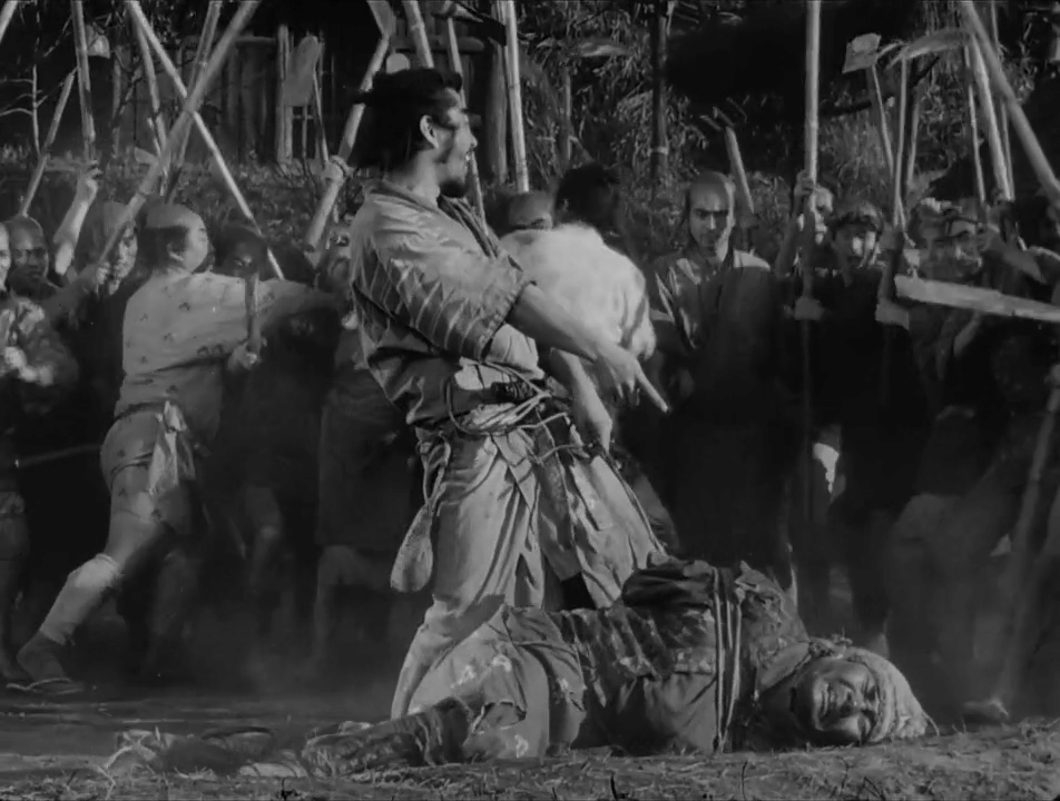 Cena de "Os Sete Samurais" - Divulgação