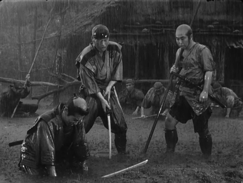 Cena de "Os Sete Samurais" - Divulgação