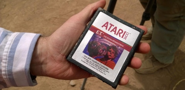 Cartuchos de "E.T." são os mais famosos, mas representam só 10% dos jogos enterrados pela Atari no Novo México - Divulgação