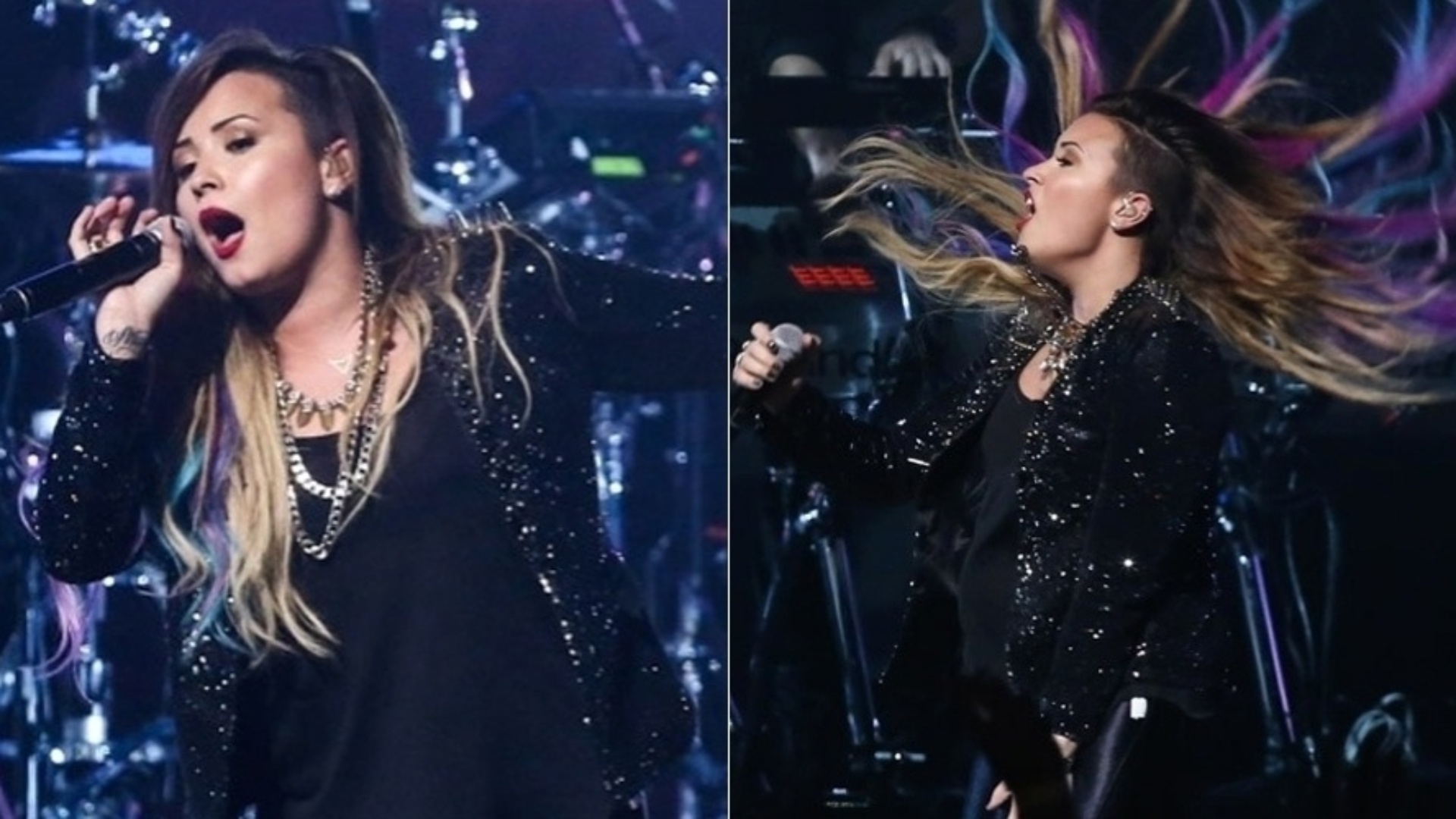 22.abr.2014 - Show da Demi Lovato no Citibank Hall, em SP - Manuela Scarpa/Photo Rio News