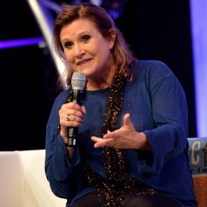 A atriz Carrie Fisher - Getty Images