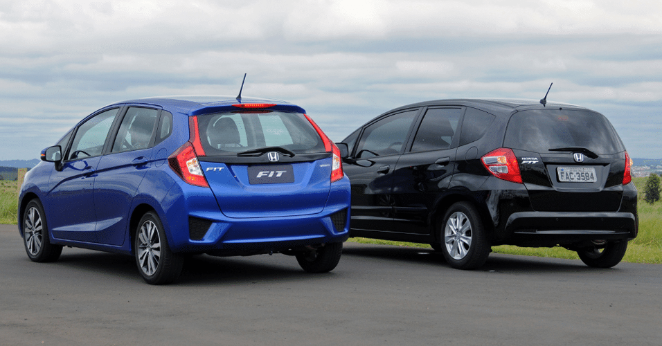 Honda Fit 2014 e 2015 - Murilo Góes/UOL