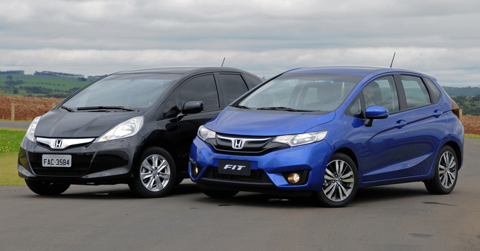 Honda Fit 2014 e 2015 - Murilo Góes/UOL