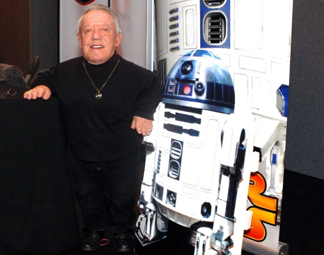 O ator Kenny Baker - Reprodução