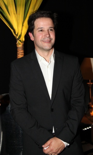 29.abr.2014 - Murilo Benício, que intepreta o empresário Jonas Marra em "Geração Brasil", no lançamento da novela no Circo Voador, no Rio de Janeiro