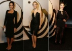 Vestido preto é o eleito das famosas para festa de nova novela das 19h - AgNews