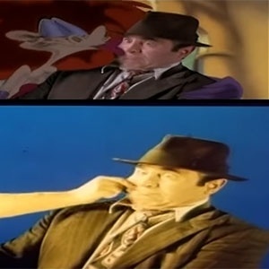Vídeo mostra Bob Hoskins sem os efeitos visuais em "Uma Cilada para Roger Rabbit" - Reprodução