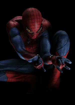 O super-herói no filme "O Espetacular Homem-Aranha", última franquia do personagem - Divulgação