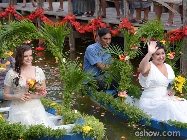 2.mai.2014 - Último capítulo de "Além do Horizonte" será marcado por casamento coletivo em Tapiré