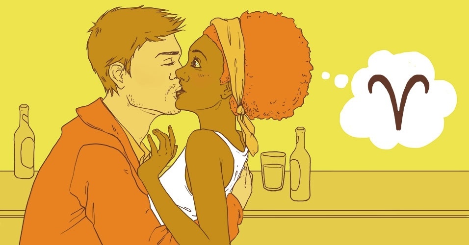 beijo de Áries - Bianca Lucchesi/UOL