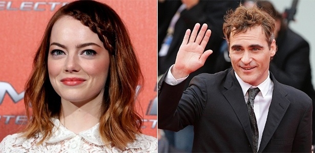 Emma Stone e Joaquin Phoenix: atores serão protagonistas de novo filme de Woody Allen - Getty Images/Tony Gentile/Reuters