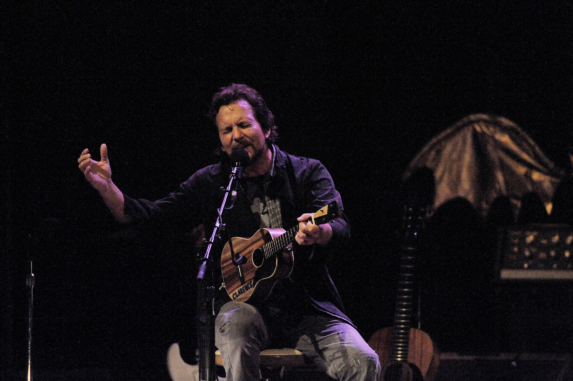 6.mai.2014 - 6.mai.2014 - Eddie Vedder faz primeiro show da turnê brasileira em São Paulo - Reinaldo Canato/UOL