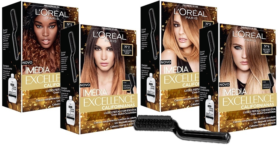 Imédia Excellence Californianas, da L'oréal - Divulgação