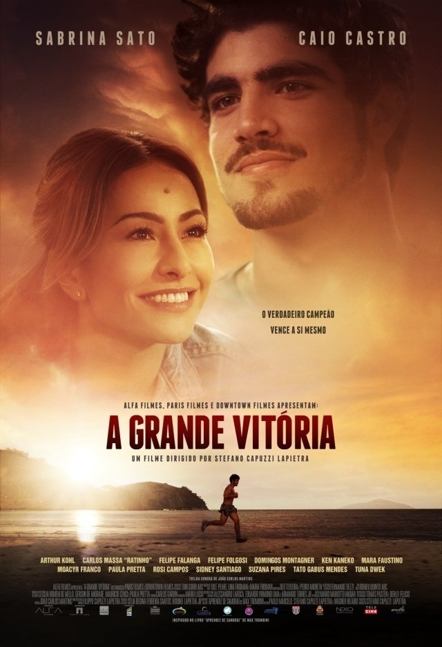 Pôster do filme "A Grande Vitória", do diretor Stefano Capuzzi - Divulgação