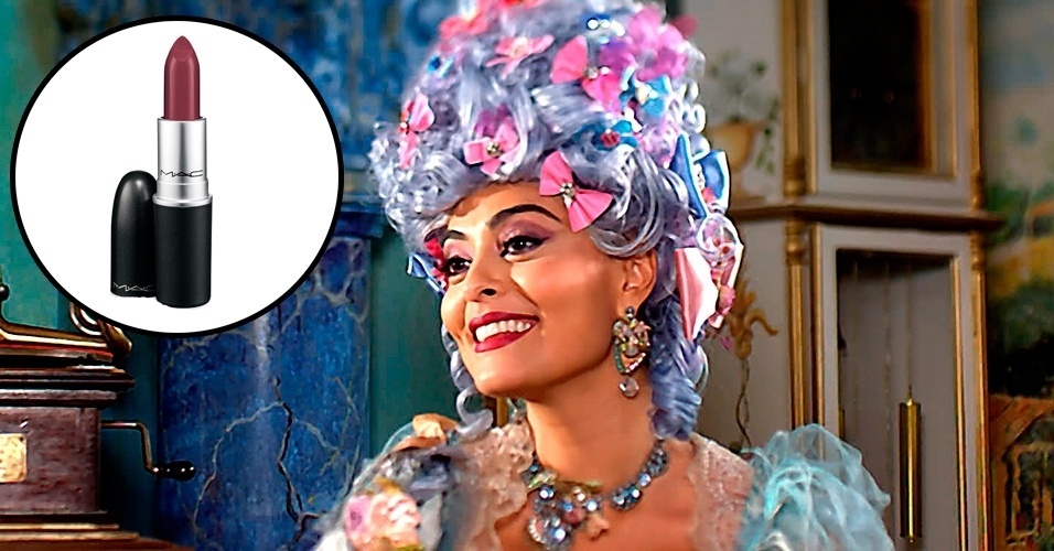 Juliana Paes (Maria Catarina) - "Meu Pedacinho de Chão" - batom - Divulgação/TV Globo
