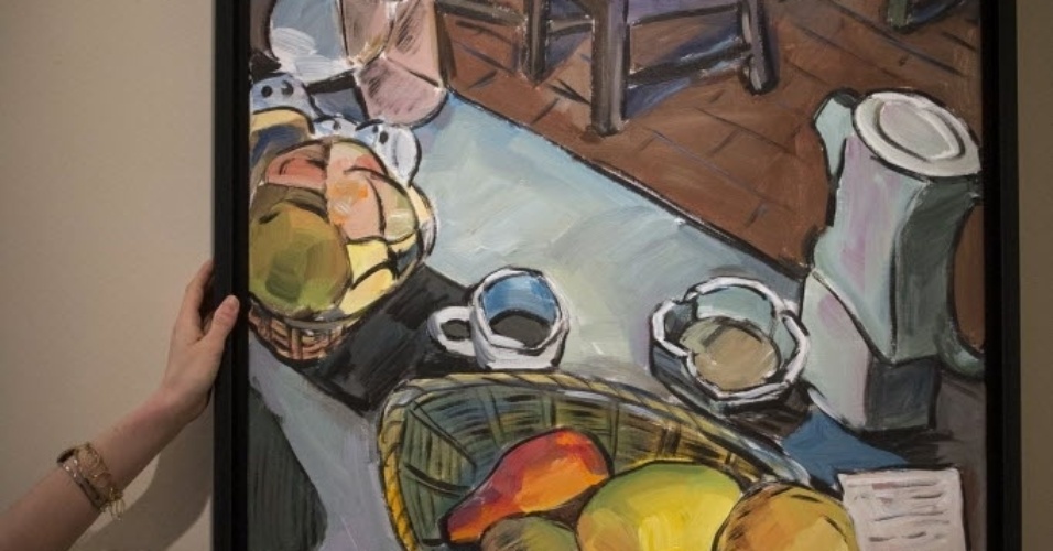 Mostra "Drawn Blank Series" com pinturas de Bob Dylan - Stan Honda/AFP Photo