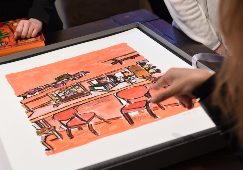 Mostra "Drawn Blank Series" com pinturas de Bob Dylan - Stan Honda/AFP Photo