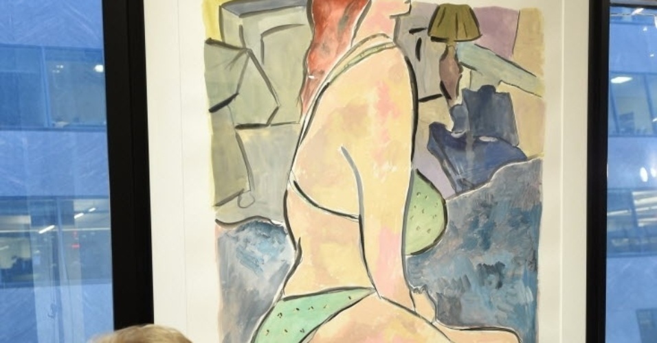 Mostra "Drawn Blank Series" com pinturas de Bob Dylan - Stan Honda/AFP Photo