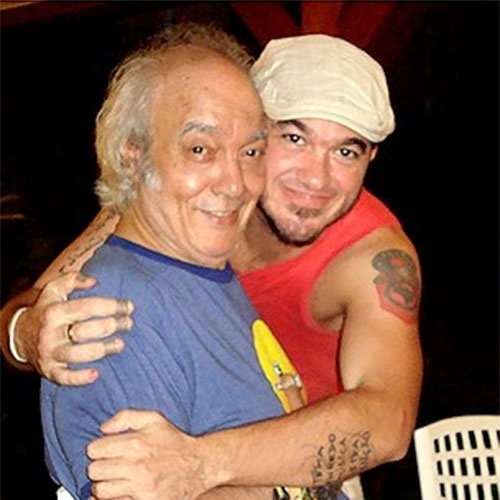 Erasmo Carlos e o filho, Gugu - Reprodução/Facebook