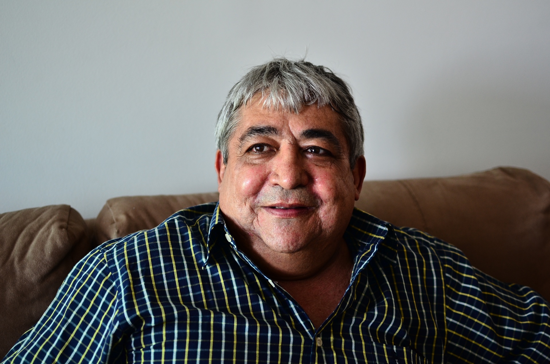 12.mai.2014 - Bessanger, primo de Rodolfo Abrantes, ex-vocalista dos Raimundos, relembra a história contada na letra de "Puteiro em João Pessoa" - Rizemberg/Agência & Studio