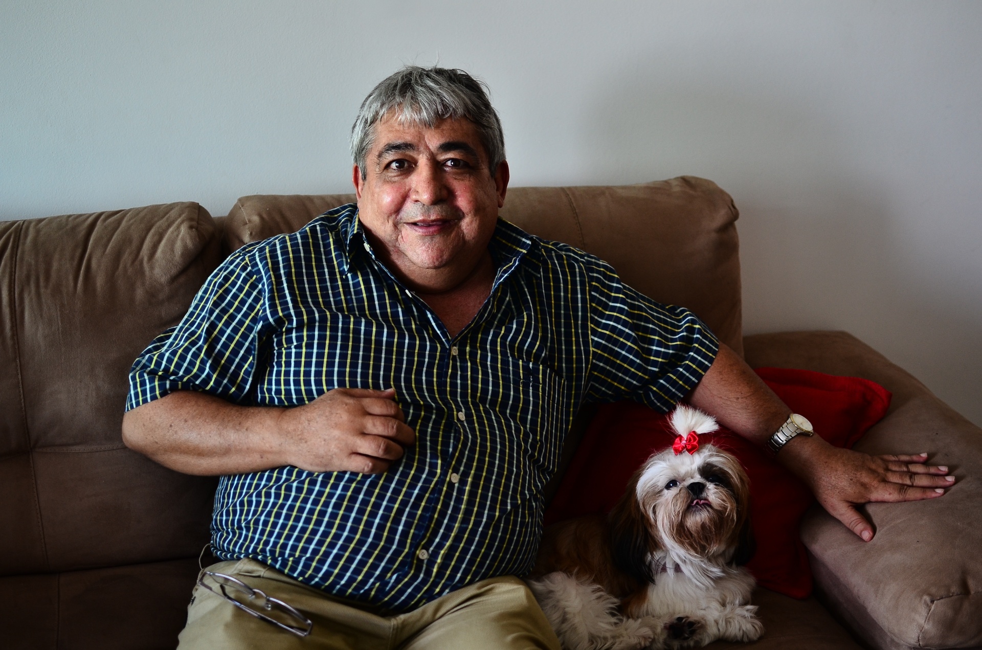 12.mai.2014 - Bessanger, primo de Rodolfo Abrantes, ex-vocalista dos Raimundos, relembra a história contada na letra de "Puteiro em João Pessoa" - Rizemberg/Agência & Studio