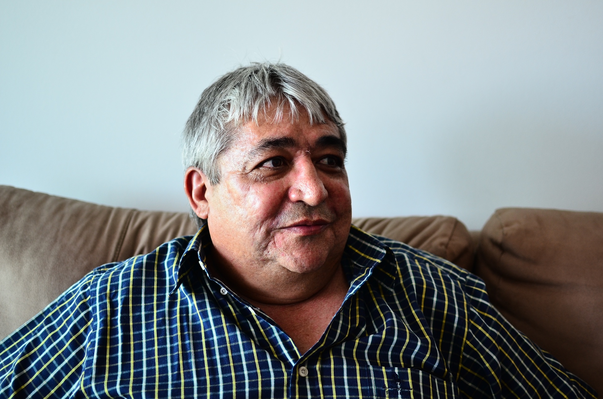 12.mai.2014 - Bessanger, primo de Rodolfo Abrantes, ex-vocalista dos Raimundos, relembra a história contada na letra de "Puteiro em João Pessoa" - Rizemberg/Agência & Studio