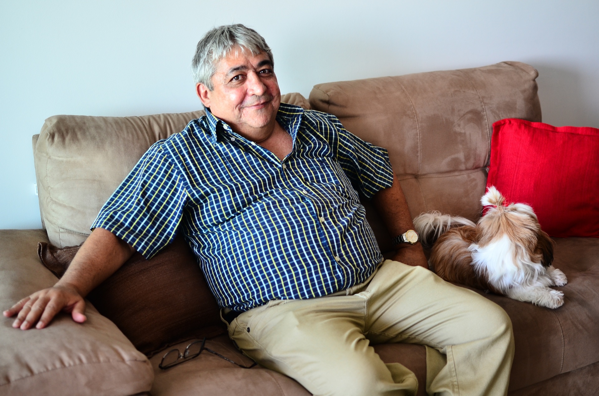 12.mai.2014 - Bessanger, primo de Rodolfo Abrantes, ex-vocalista dos Raimundos, relembra a história contada na letra de "Puteiro em João Pessoa" - Rizemberg/Agência & Studio